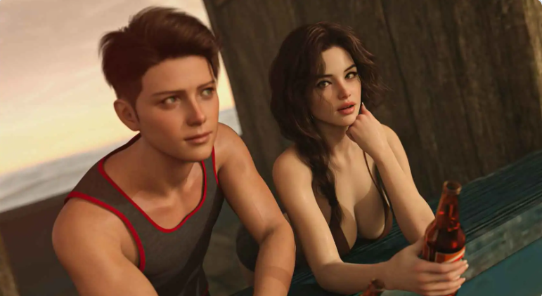 【PC】多米诺海滩 Domino Beach Ep.3 Beta AI汉化版[6.3G]