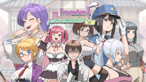 【PC】背德浴场 Immoral-Bathhouse Demo 官中步兵[3.6G]