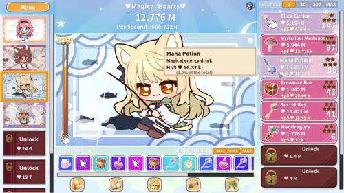 【PC】[休闲]终极可爱~点击器 Kawaii Clicker Reborn v2.0官方中文版[1G]
