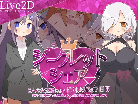 【PC】[日式/2D/SLG]秘密共享-两位女王绝对支配的7天-AI汉化版[910M]