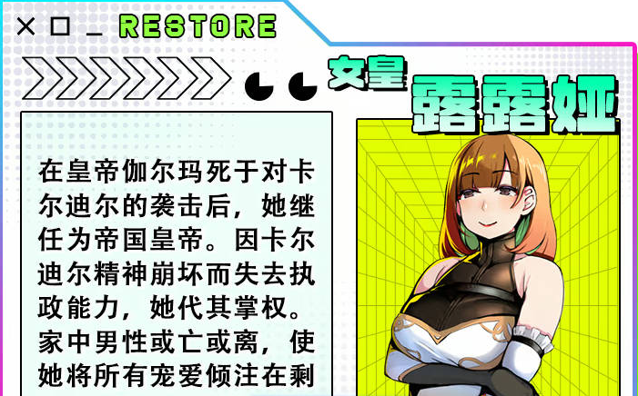 【PC】[RPG/新作/奇幻/冒险/重口]Restore 存档+官方中文步兵版[3.9G]