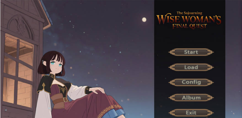 【PC】[ADV/奇幻/冒险/探索/官中/百合/姐妹花/新作]旅居魔女与她的毕业课题 The Sojourning Wise Woman’s Final Quest 官方中文版[2.1G]